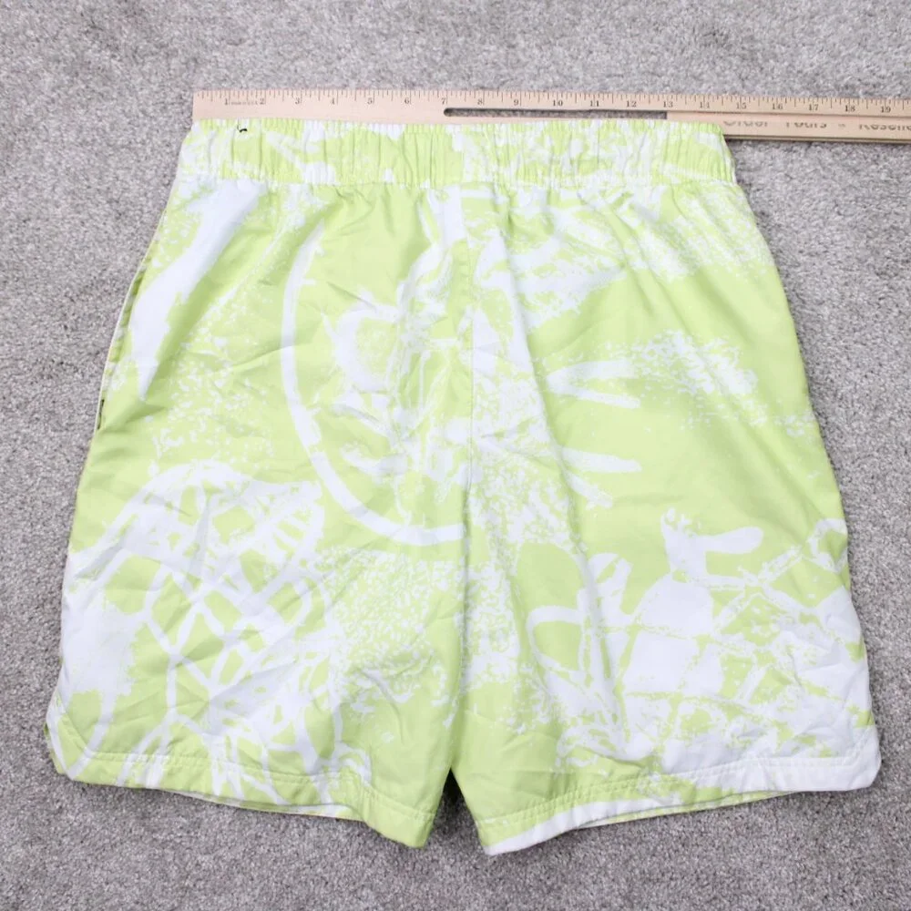 Nike Jordan Swim Trunks Shorts Mens Small Limelight Flight Poolside Standard Fit